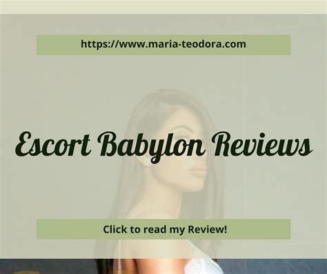 babylon escorts|Escort Babylon: Reviews of Escorts.